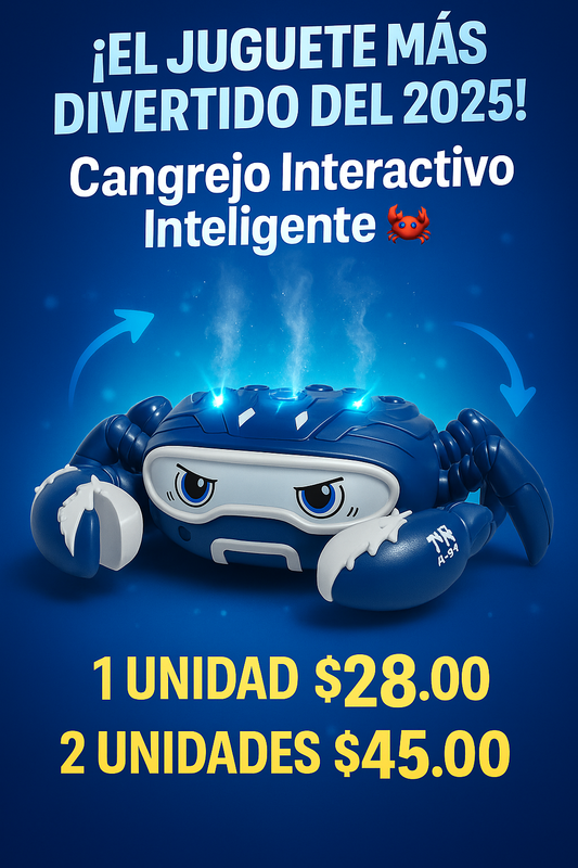 Juguete de Cangrejo Electronico