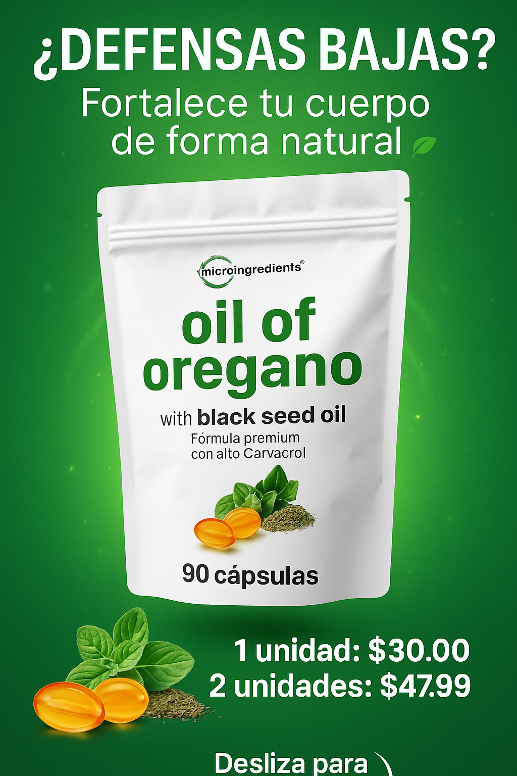 Aceite de Orégano